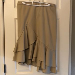 Banana Republic khaki skirt